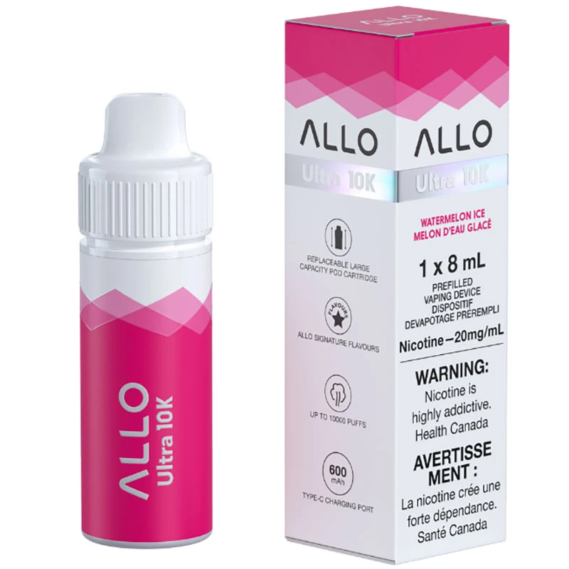 Buy Allo Ultra 10K Hybrid Disposable Kit: Watermelon Ice (8Ml)