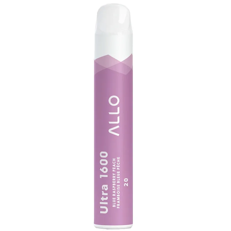 Buy Allo Ultra 1600 Disposable Vape: Blue Raspberry Peach (6mL)