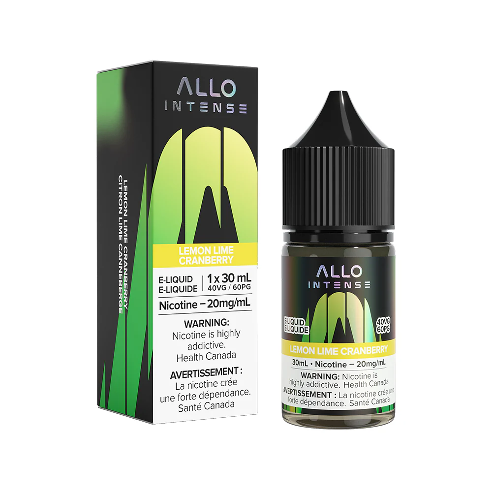 Buy Allo Intense E-Liquid Lemon Lime Cranberry