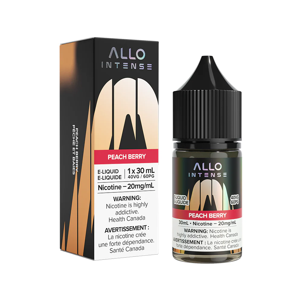 Buy Allo Intense E-Liquid Peach Berry
