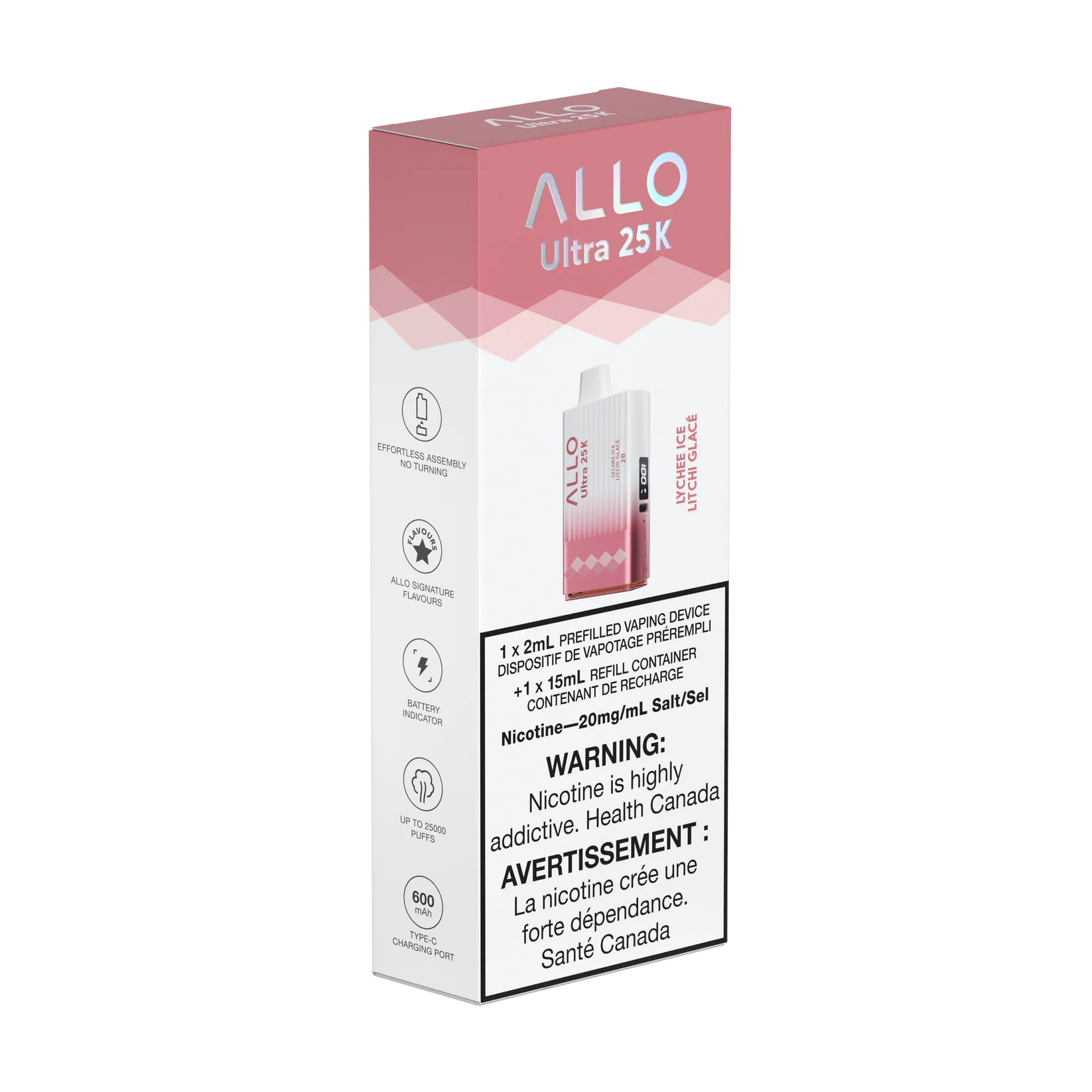 Buy Allo Ultra 25K Lychee Ice - Image 2