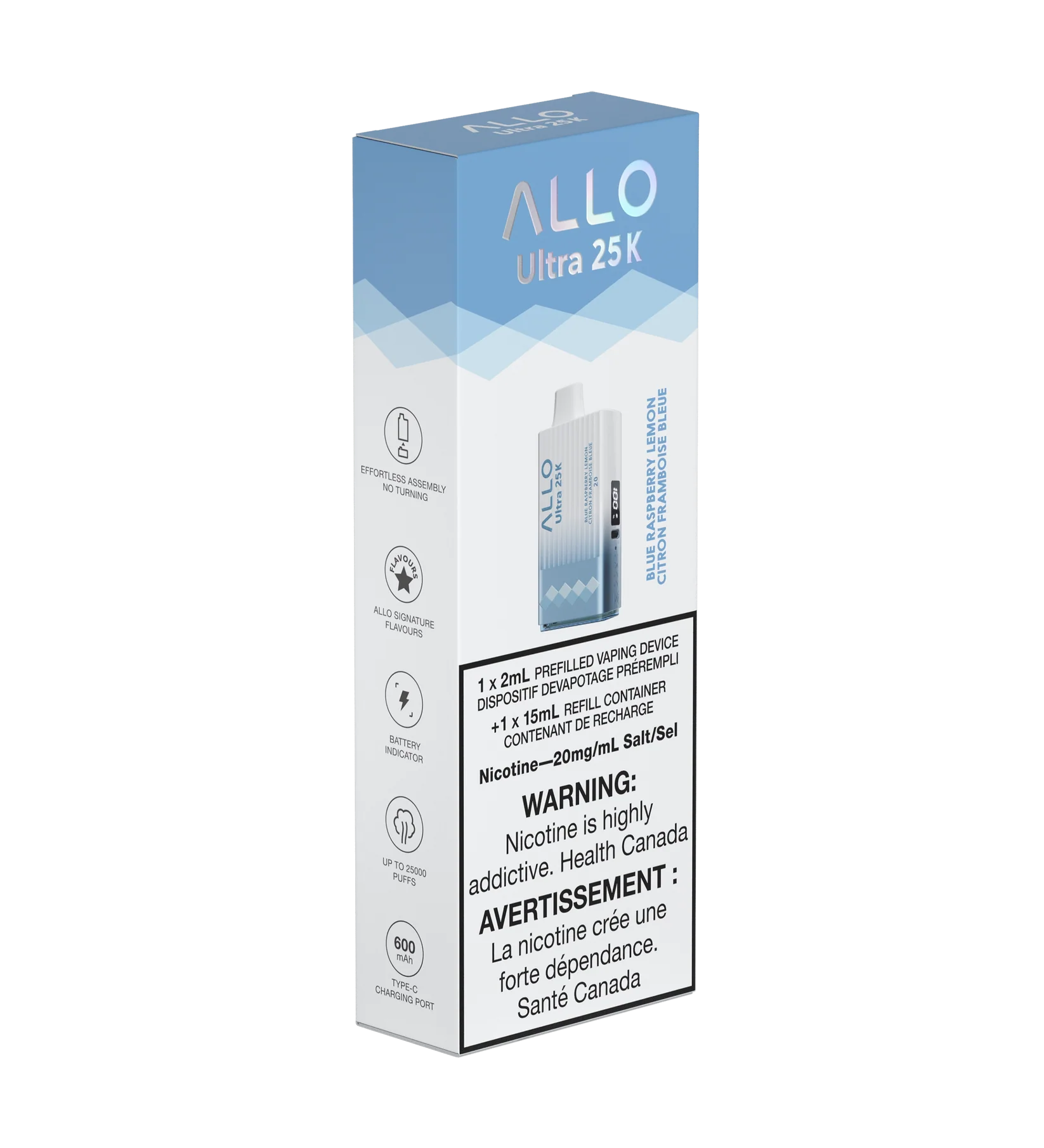 Buy Allo Ultra 25K Blue Raspberry Lemon - Image 2