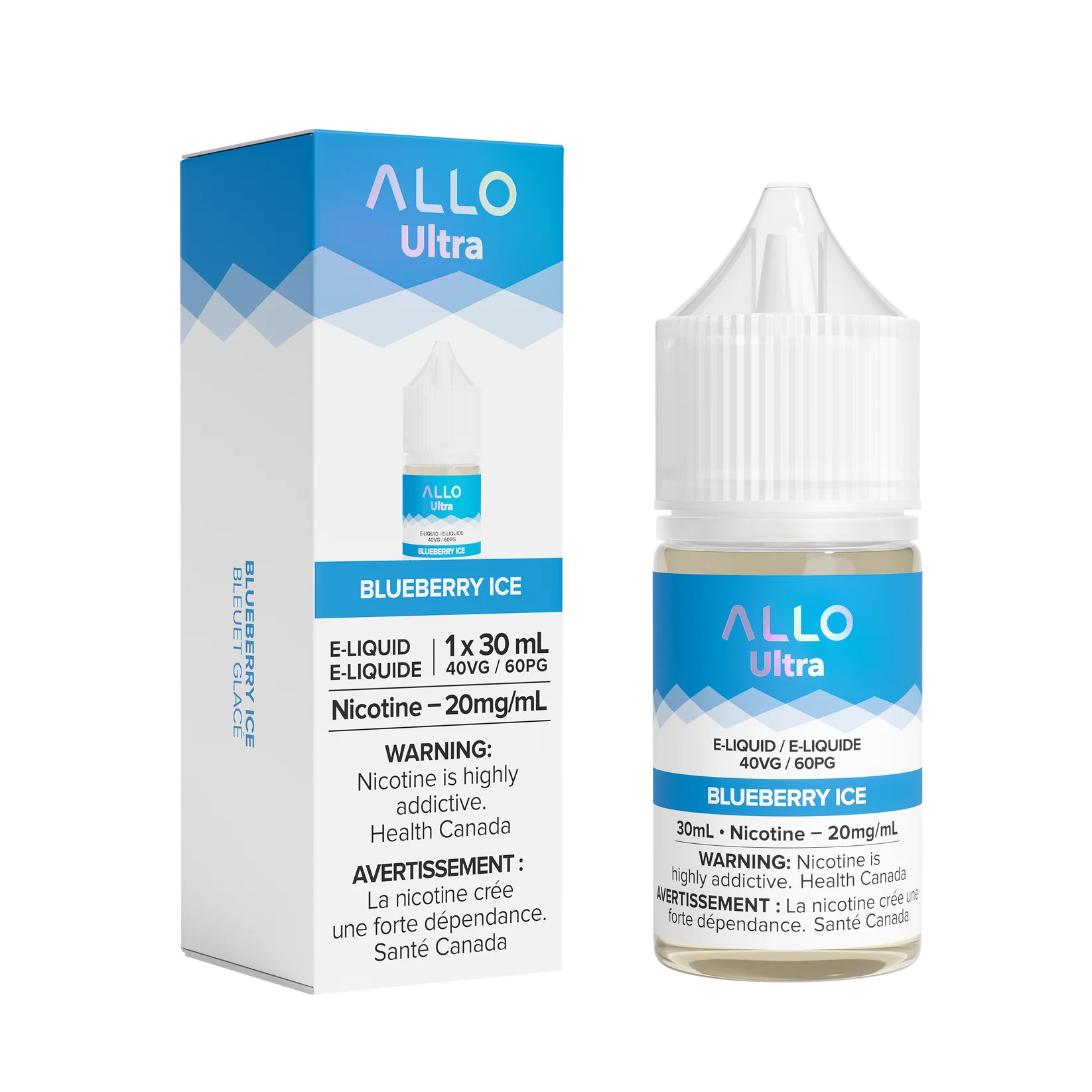 Buy Allo Ultra E-Liquid Blueberry Ice