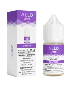 Buy Allo Ultra E-Liquid Grape Ice