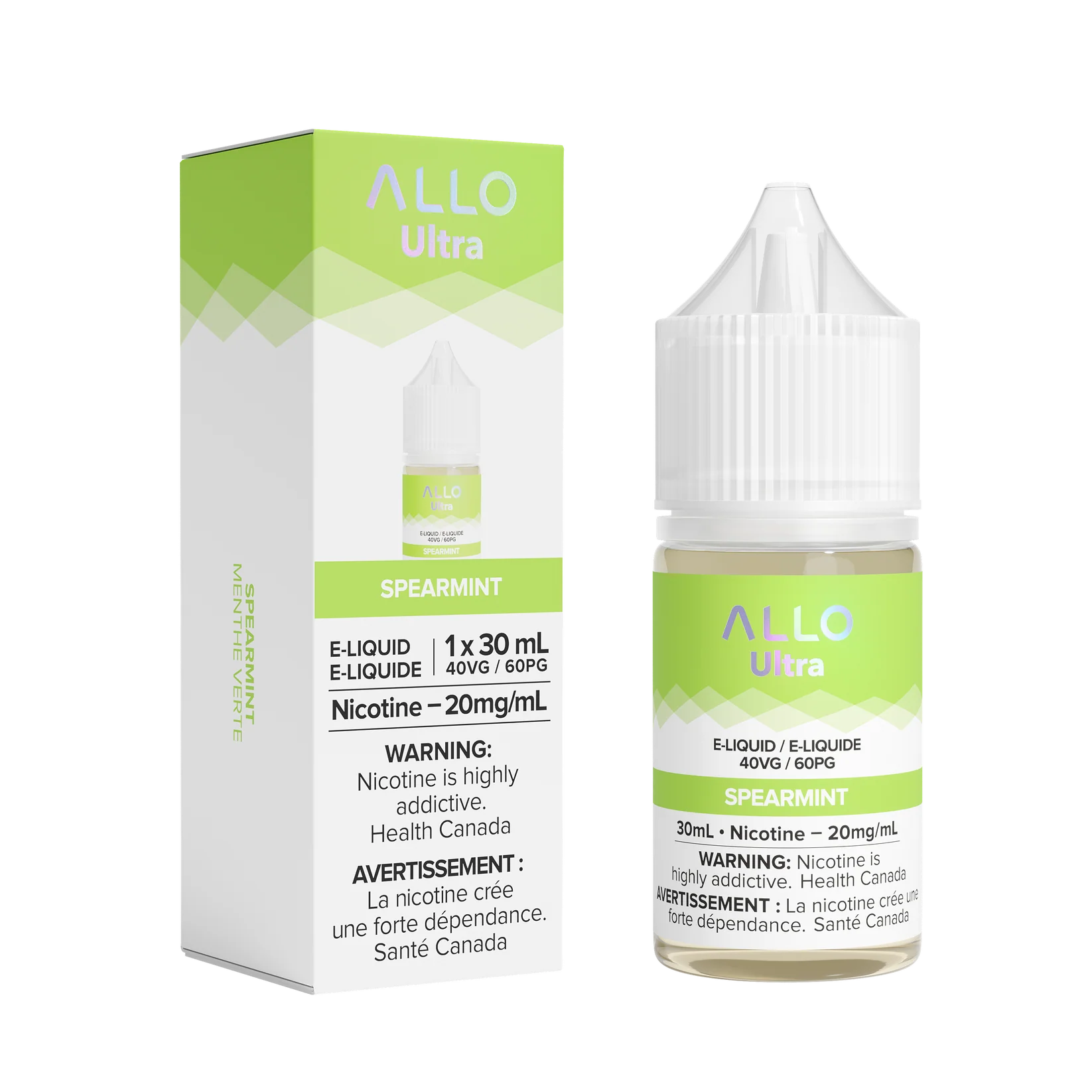 Buy Allo Ultra E-Liquid Spearmint - Image 2